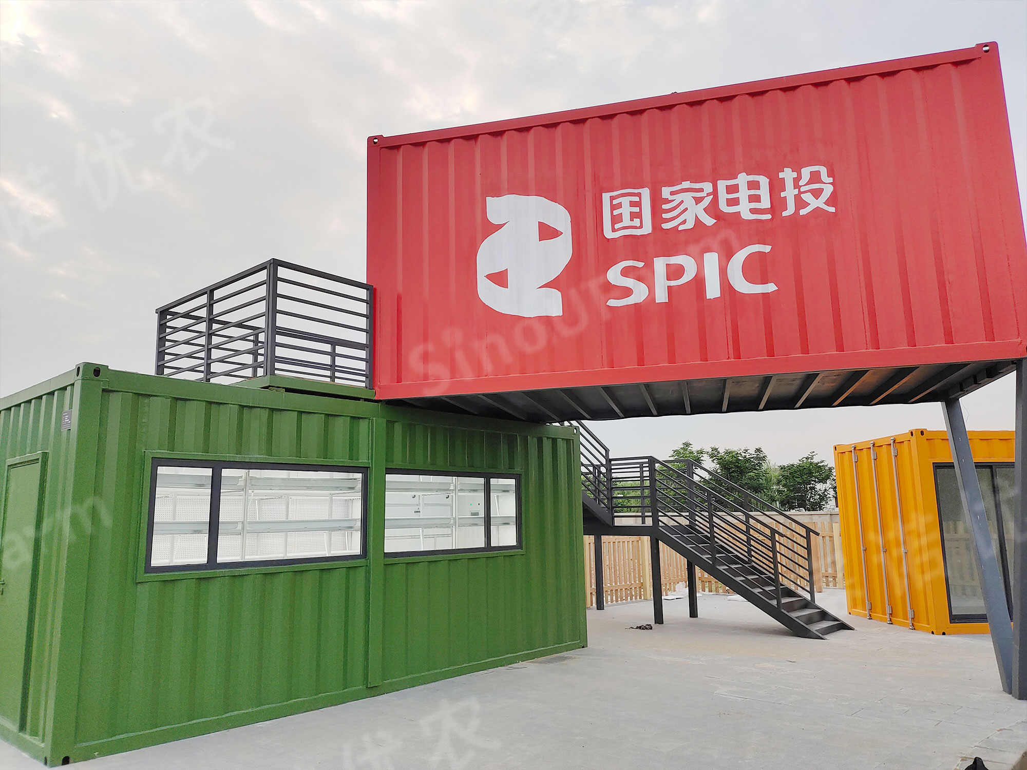 安徽小岗村
美丽乡村集装箱植物工厂